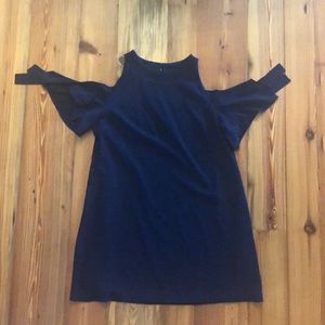 Zara basic collection navy dress